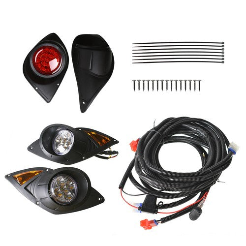 Solid Spare For Yamaha Drive G29 07+ Golf Cart LED Headlight & Tail Light Gas or Electric
