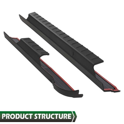 Solid Spare Rocker Panels Guard Fit For 07-13 Chevy Silverado/GMC Sierra 1500 Extended Cab