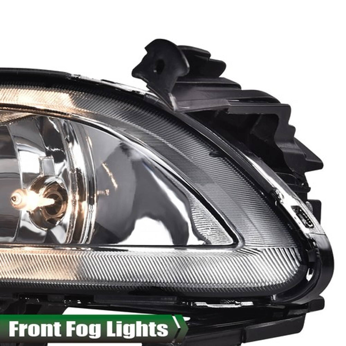 Solid Spare Smoke Bumper Fog Lights Driving Lamps Left+Right Fit For 11-13 Hyundai Sonata