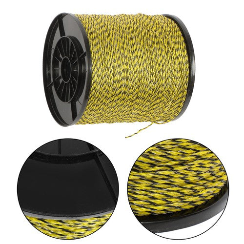 Solid Spare 6 Stainless Steel Strands 3500 Feet 1067 Meters 1/8 inch Electric Fence Wire