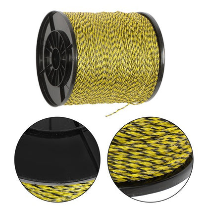 Solid Spare 6 Stainless Steel Strands 3500 Feet 1067 Meters 1/8 inch Electric Fence Wire