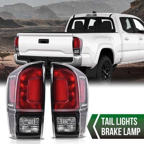 Solid Spare Rear Tail Lights Brake Lamps Fit For 2016-2021 Toyota TRD Tacoma All Models