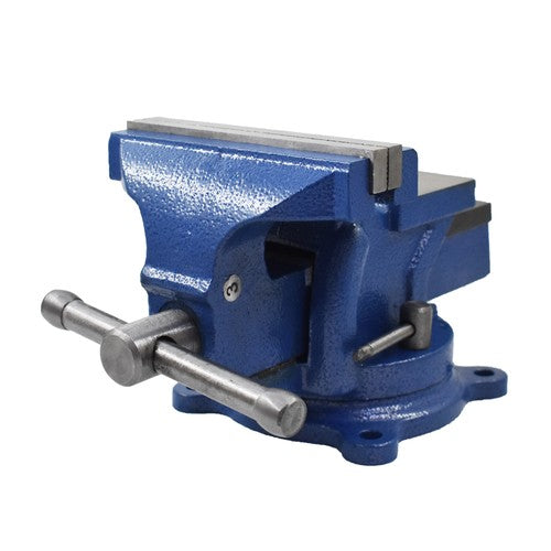 Solid Spare New 4in Bench Vise W/ Anvil Swivel Locking Base Tabletop Clamp Heavy Duty Steel