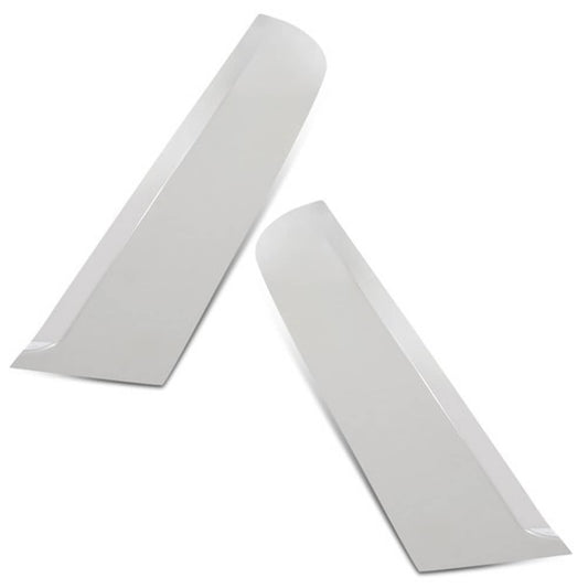Solid Spare Rear Side Door Pillar Molding Silver Left+Right Fit For 2011-2016 Kia Sportage
