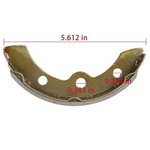 Solid Spare Golf Cart Brake Drums And Brake Shoe Kit For Club Car DS 1995+ Precedent 2004+