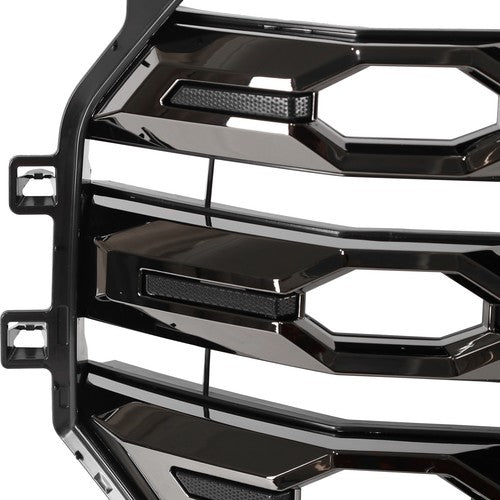Electroplated Black For Toyota Tundra Platinum 2022 2023 2024 Front Bumper Grill