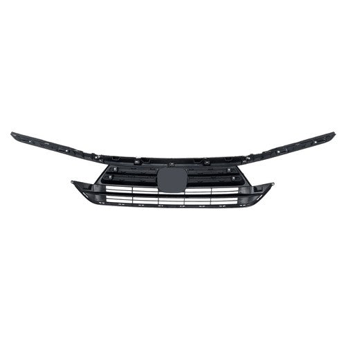 Solid Spare Front Grille Grill With Chrome Trim Replacement For Honda Odyssey 2021 2022 2023