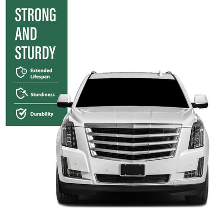 Solid Spare Silver Hood Molding Trim For 2015-2020 Cadillac Escalade ESV GM1235129 22956470