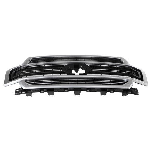 Brushed Stain Aluminum Front Upper Grille For Ford F-150 2018-2020 JL3Z-8200-RA