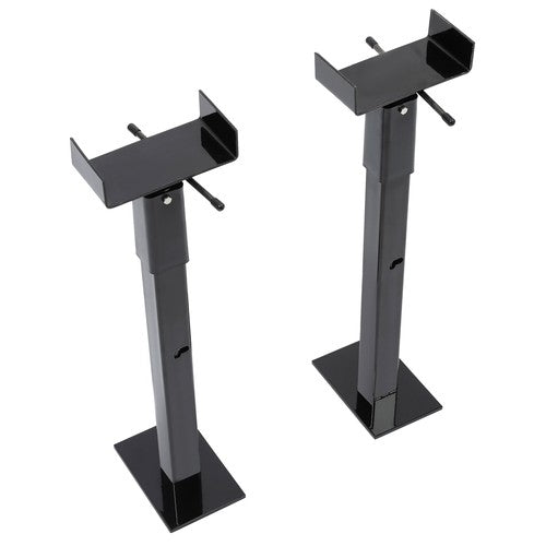 Solid Spare Adjustable Slide Out Support Stabilizer Jacks 21"-49" For Trailer RV 2 Pack