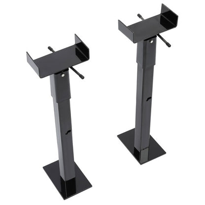 Solid Spare Adjustable Slide Out Support Stabilizer Jacks 21"-49" For Trailer RV 2 Pack