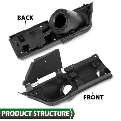 Solid Spare Fit For 2015-2023 Ford Transit Van Fuel GAS Filler Door Housing Pocket w/ Hinge