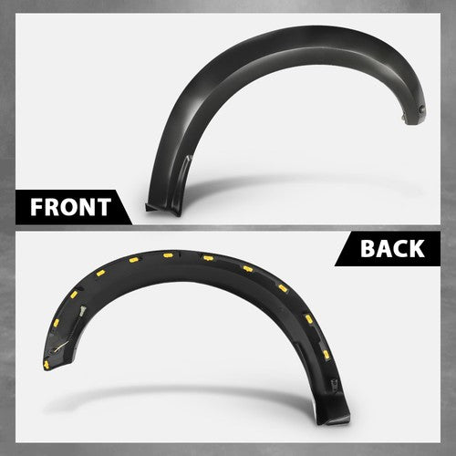 Solid Spare Front Right Fender Flare Wheel Trim Molding Fit For 2017-2020 Ford F-150 Raptor