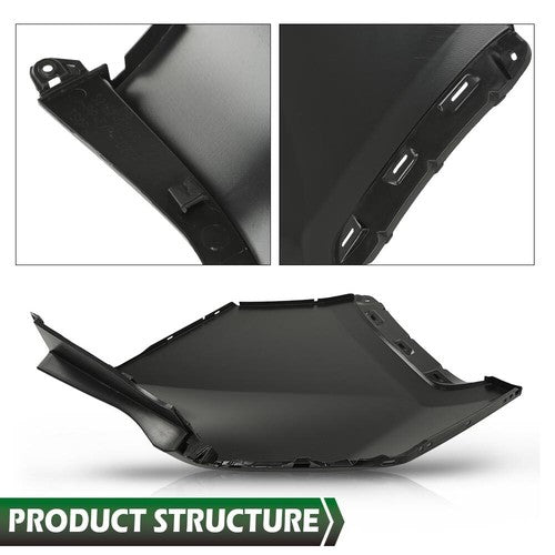 Solid Spare Fit For 19-2023 Toyota RAV4 Bumper Face Bar End Extension Rear Driver Left Side