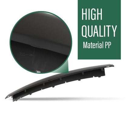 Solid Spare Fit For 02-09 Range Rover L322 Front Bumper Center Air Deflector Spoiler