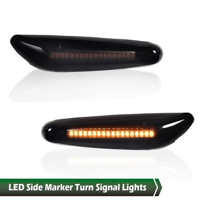 Solid Spare LED Side Marker Light Sequential Turn Signal Fit For BMW X1 X3 325i 328i 335i