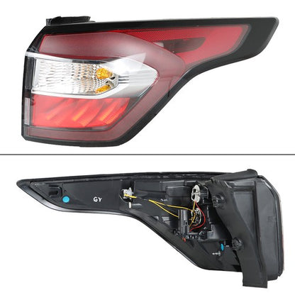 Solid Spare Taillight Right Outer For 2017-2019 Ford Escape Kuga Tail Light Brake Rear Lamp