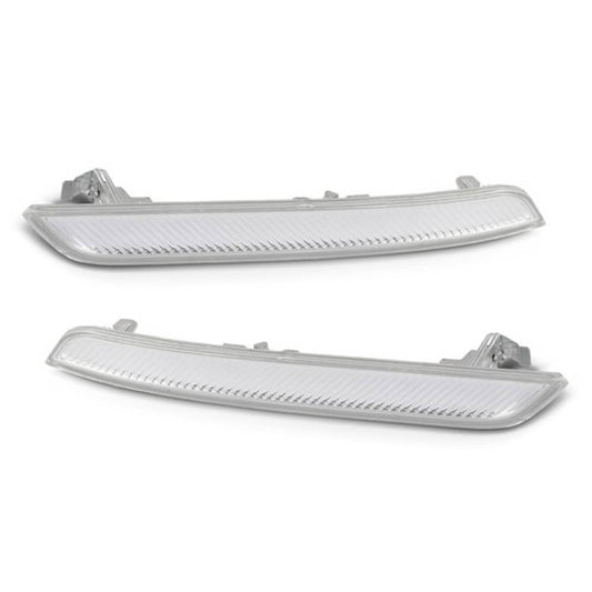 Solid Spare Fit For 08-14 BMW E71 E72 X6 10-13 X5M Clear Side Marker Lamps Bumper Reflector