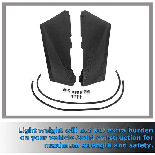 Solid Spare ABS Door Panels Extension For 2014-2020 Arctic Cat Wildcat Trail 700 & Sport