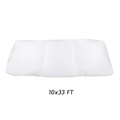 Solid Spare 10 × 33 FT Ultra Fine Mesh Netting Pest Barrier Suitable For Plant Protection