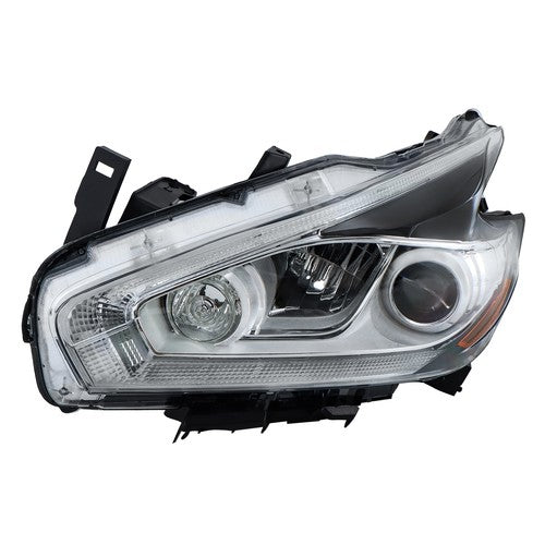 Solid Spare LH/Driver Headlight Headlamp Clear LED Type For Nissan Murano Platinum 2015-2018