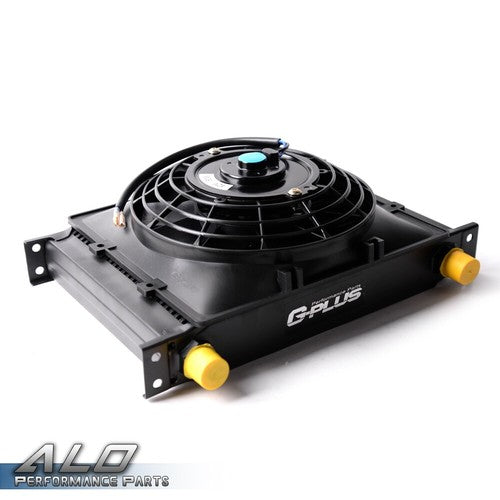 Solid Spare New Universal 12V 7" Pull Push Electric Engine Slim Oil Cooling Fan 2pcs