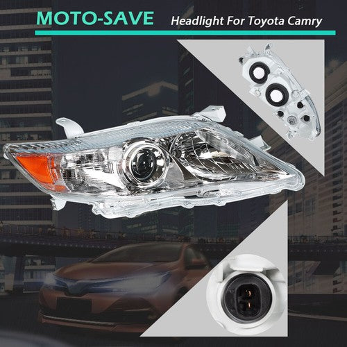 Solid Spare Headlight Fit For Toyota Camry LE XLE 2010-2011 Passenger Right Side RH