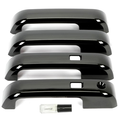 Solid Spare Door Handle Cover For 17-22 Ford F250 F350 Super Duty W/SmartKey Touch 4 Door