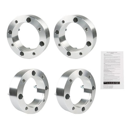 Solid Spare 4× 2'' 4×156 ATV Wheel Spacers For Polaris Sportsman Ranger RZR 570 600 700 800