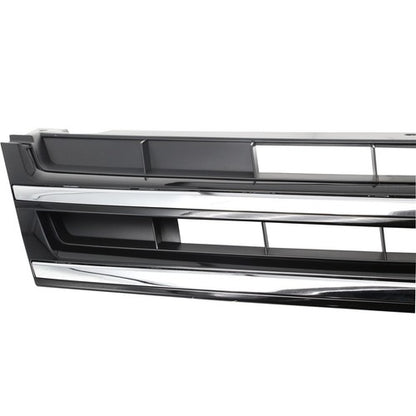 For 2011-2014 Volkswagen Touareg Front Bumper Upper Grille Grill W/Chrome Trim