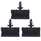 Solid Spare 3Pcs BXA #1 Quick Change Turning & Facing Tool Post Holder 250-201 For Lathe