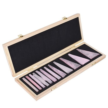 Solid Spare 12Pcs Precision Hardened Steel Angle Block Set 1/4 To 30 Degree Gauge Block