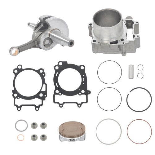 Solid Spare 2012~16 99mm Cylinder sleeve Crankshaft Gaskets Rebuild Kit For Polaris RZR 570