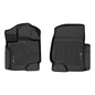 Solid Spare Fit For 2015-2025 Ford F-150 Super Crew Cab TPE Front Row Floor Mats Liners