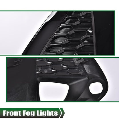 Solid Spare Fit For 2019-2021 Nissan Murano LED Fog Lights Driving Bumper Lamps Left+Right