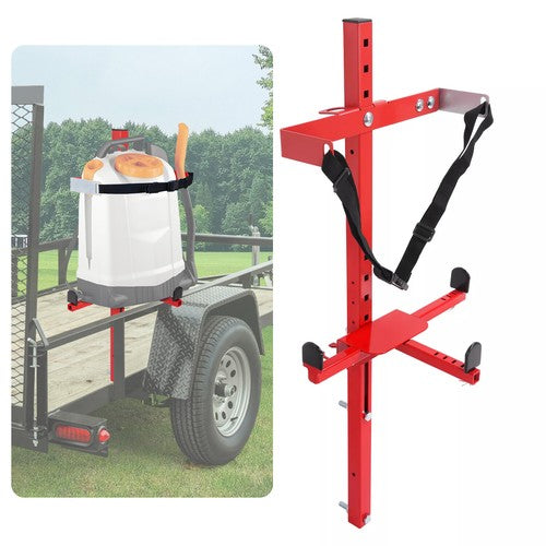 Solid Spare Universal Powder Coated Backpack Sprayer Rack For Open or Enclosed Trailers