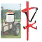 Solid Spare Universal Powder Coated Backpack Sprayer Rack For Open or Enclosed Trailers