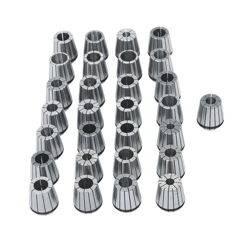 Solid Spare 29 Pcs ER40 Precision Spring Collet Set Milling Lathe CNC Chuck Bit Holder Tool