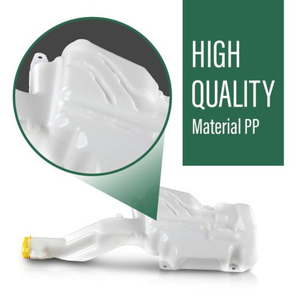 Solid Spare Fit For 2019-2023 Jeep Cherokee 68406291AA-PFM Washer Reservoir Windshield Tank