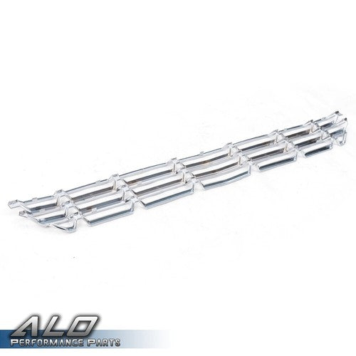 Solid Spare Fit For 16-18 Chevy Silverado 1500 Chrome Grille Overlay Snap On Insert