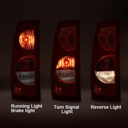 Solid Spare Fit For 2003-2006 Chevy Silverado Pickup Left Driver Side Tail Light Brake Lamp