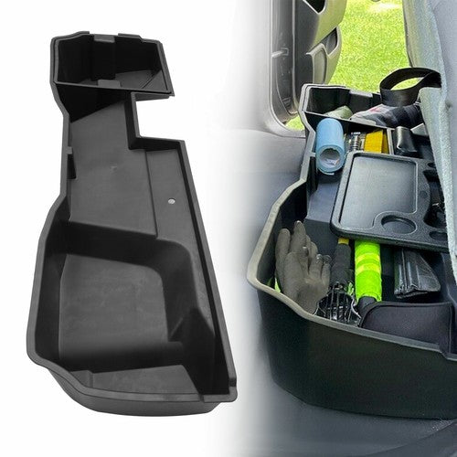 Solid Spare Underseat Storage Box For 14-19 Silverado Sierra 1500 2500HD Extended Double Cab
