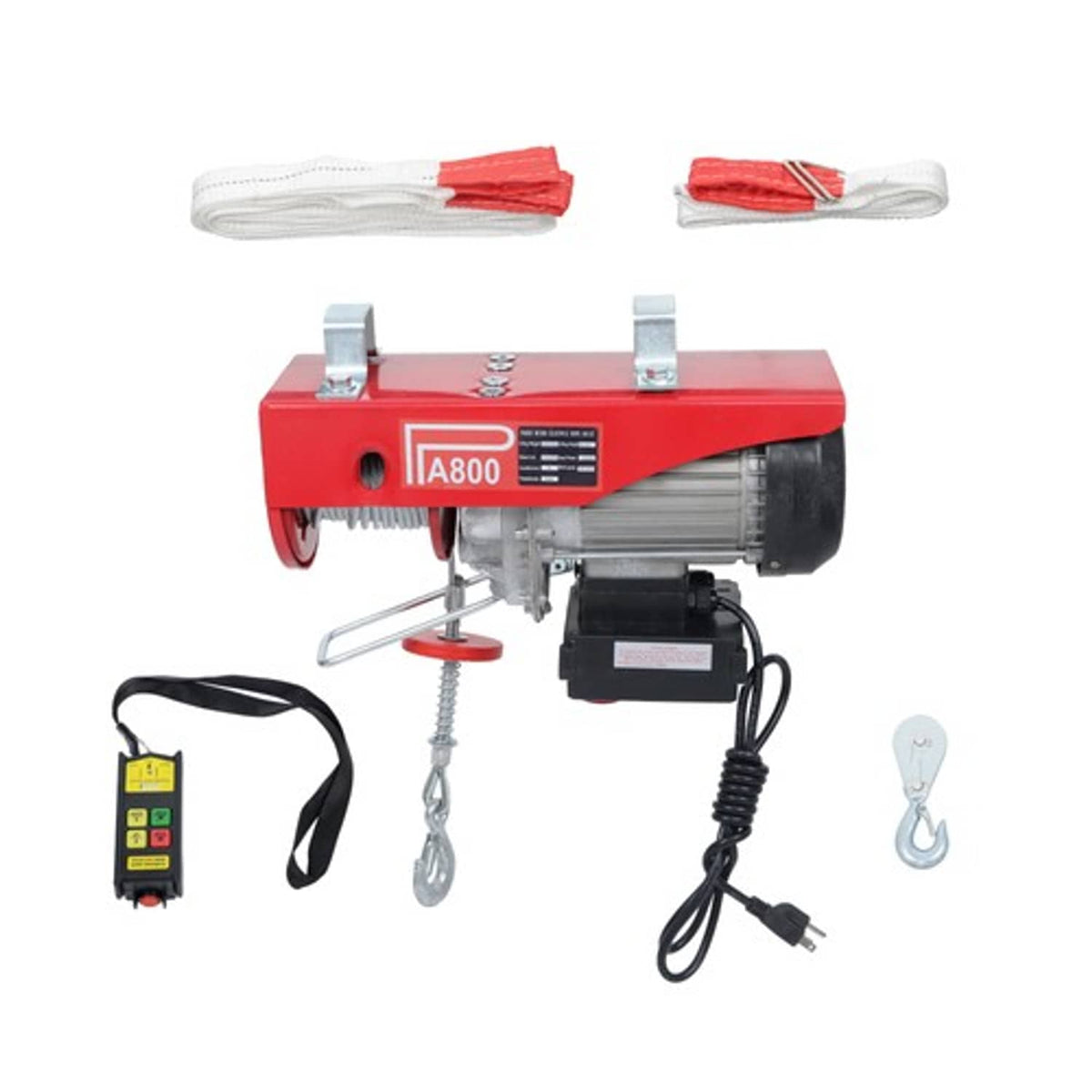 Solid Spare Mini Electric Hoist PA800 1760lbs 110V 1350W 328ft/100m Wireless Remote Control