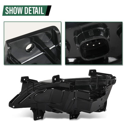 Solid Spare LED Daytime Running Light Fog Lamp Fit For 2015-2019 Lincoln MKC Right Side