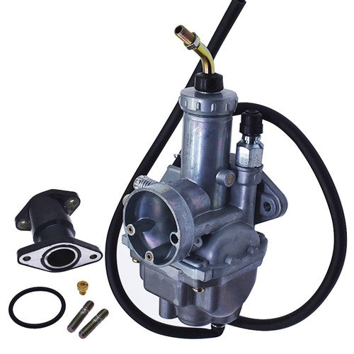 Solid Spare Intake Manifold Boot & Carburetor Fit For Yamaha Breeze 125 YFA1 1989-2004