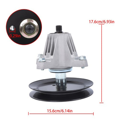 Solid Spare 2 Pack Spindle For Cub Cadet 618-09260 618P09260 RZT2242 Z5200 ZTS1-42 Fab