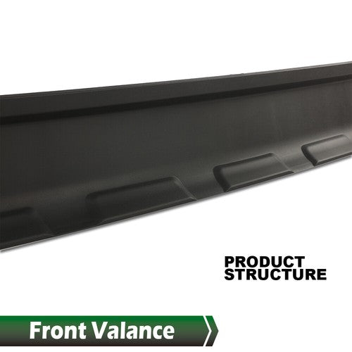 Solid Spare Front Lower Valance Black Fit For 2011-2016 Ford F250 F350 F450 Super Duty 4WD