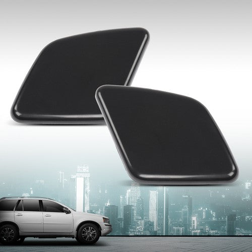 Solid Spare Fit For 2007-2014 Volvo XC90 Front Bumper Headlight Washer Cover Left & Right
