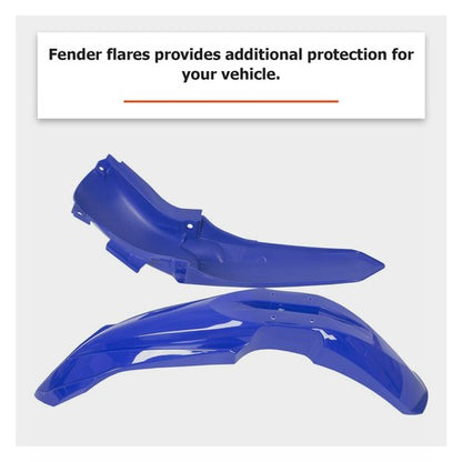 Solid Spare Restyle Plastics Kit Set 2018 Style Blue For Yamaha YZ125 YZ250 2002-2020