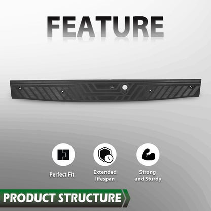 Solid Spare Fit For 2015-2023 Ford Transit-150 250 350/E-Transit Rear Sill Plate Step Pad